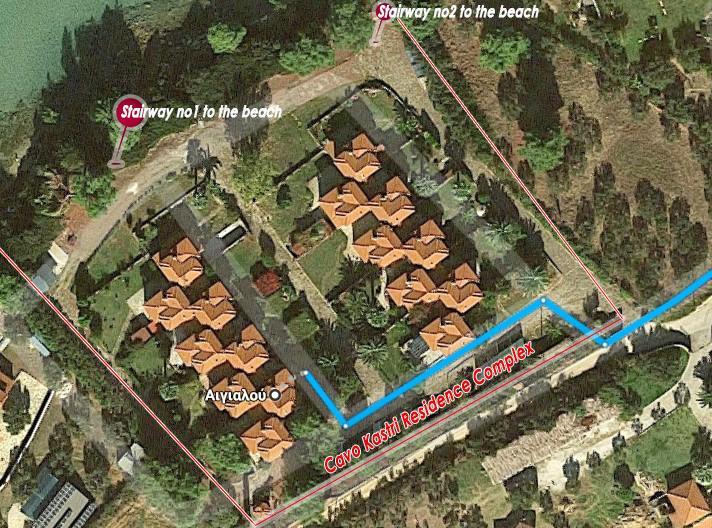 Villa In Cavo Kastri Residence Нікіті Екстер'єр фото